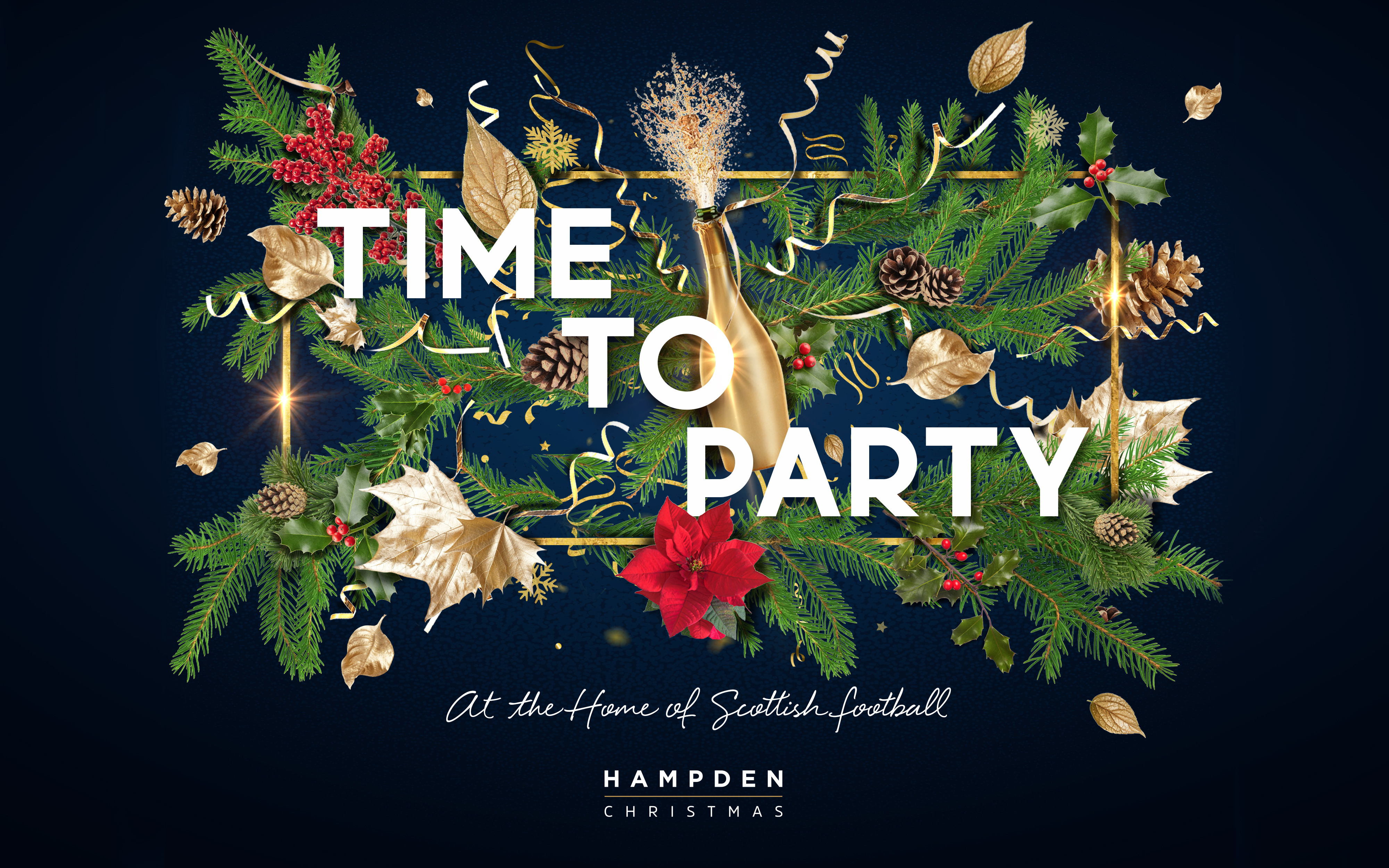 Win a Christmas Party for ten Hampden Park